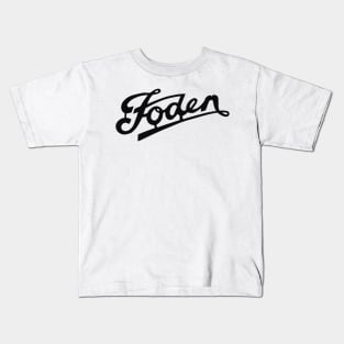 Vintage Foden truck emblem Kids T-Shirt